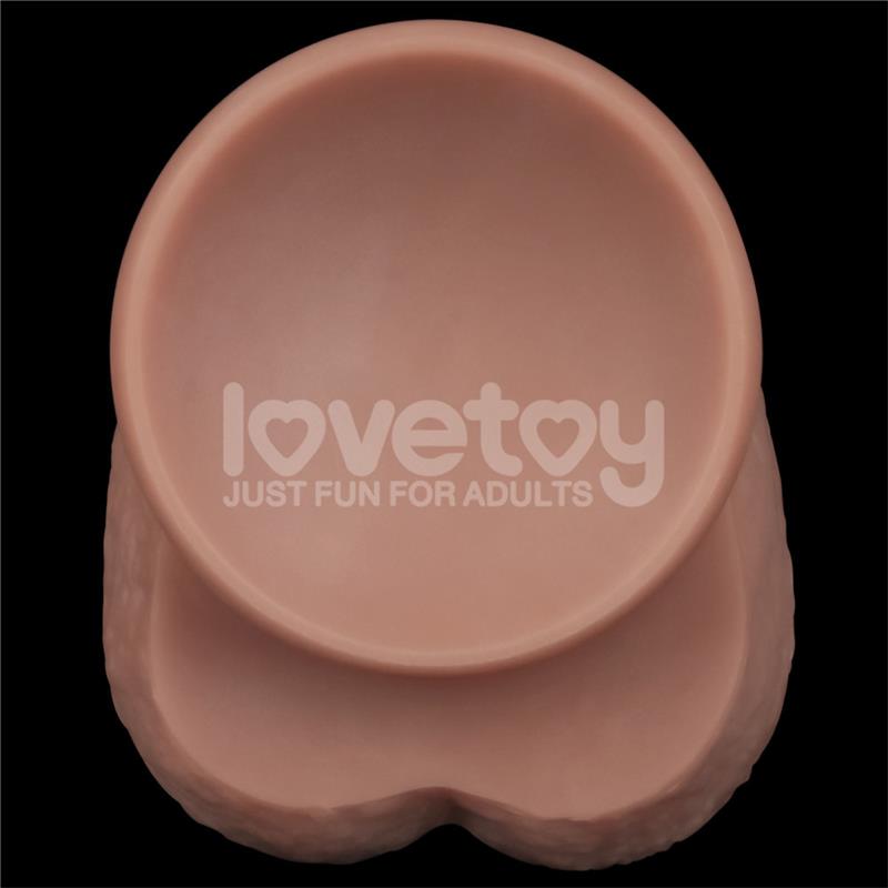 Dildo Dual Layer Articulable Xxl 14,5
