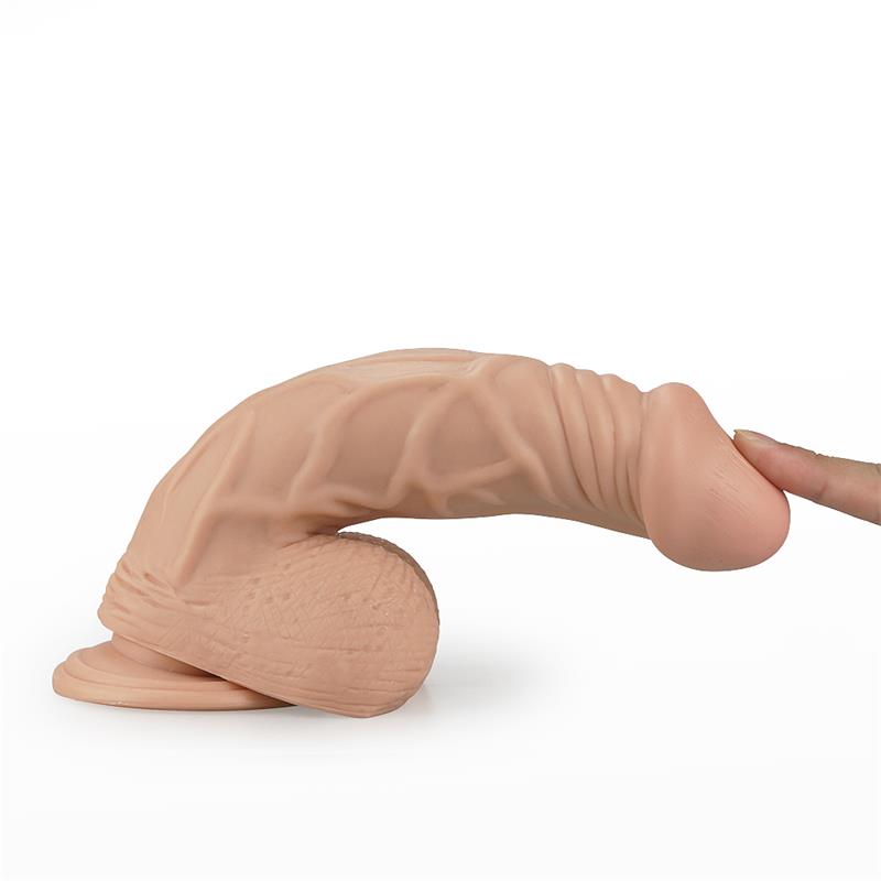Dildo Real Extreme Dildo Con Vibración 9 Natural