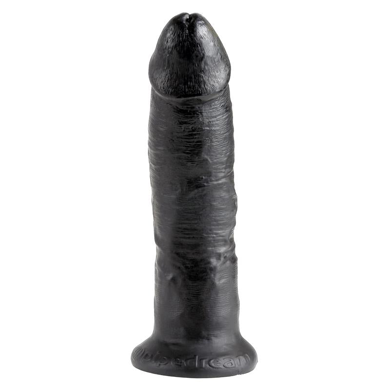 King Cock - 9 Pene Negro 22.9 Cm