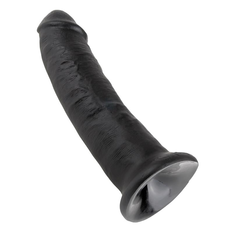 King Cock - 9 Pene Negro 22.9 Cm