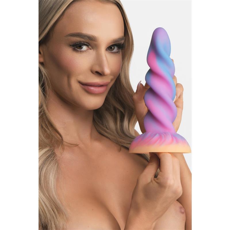 Dildo Unicornio Brilla En La Oscuridad