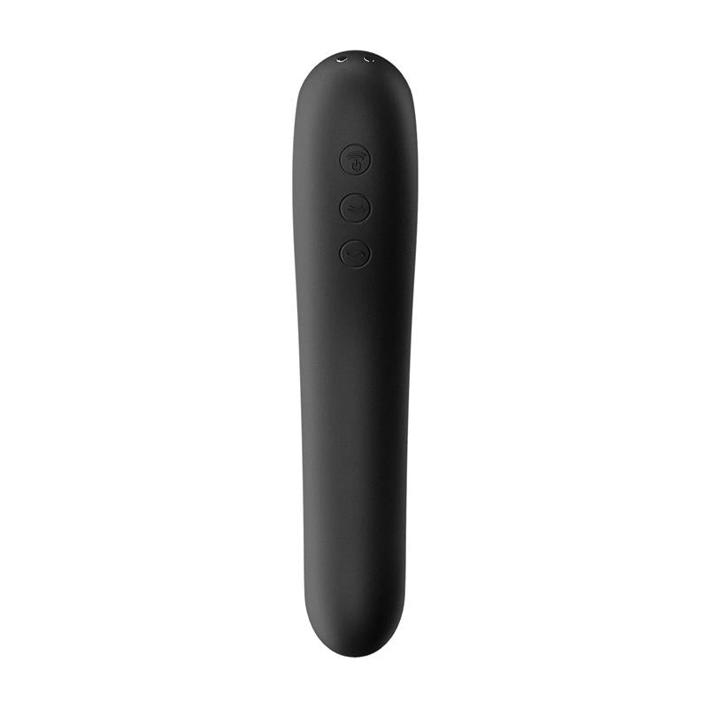 Satisfyer Dual Kiss Estimulador Clitoris - Negro