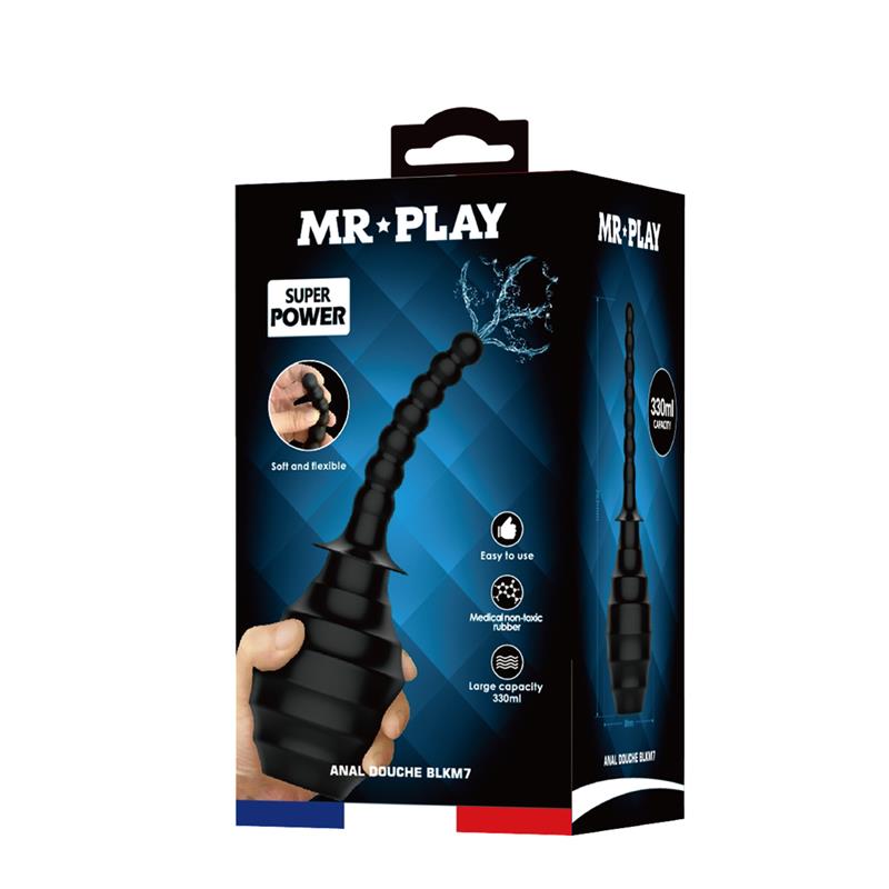 Mr Play - Ducha Anal Blkm7 Super Power Negro
