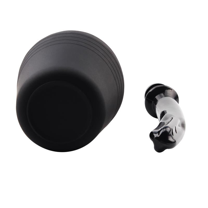 Ducha Anal Booty Cleanse 25.5 Cm Negro