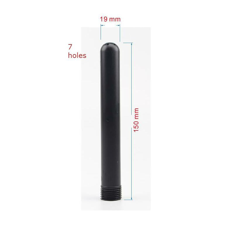 Ducha Anal Cleaner Tube 15 Cm Negro
