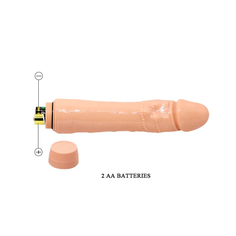 Baile - Dybbuk Vibrador Realístico 24 Cm Natural