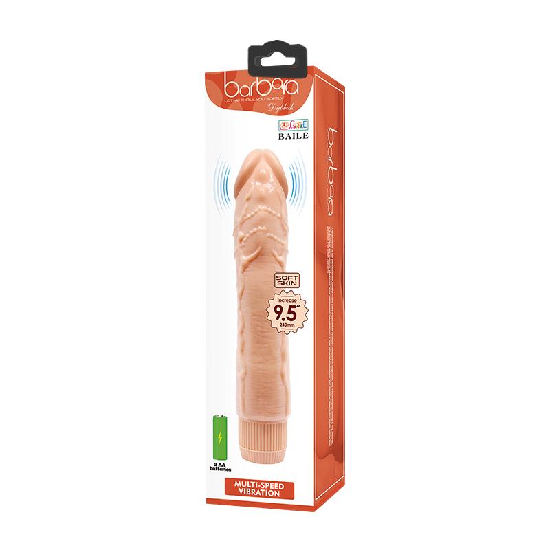 Baile - Dybbuk Vibrador Realístico 24 Cm Natural