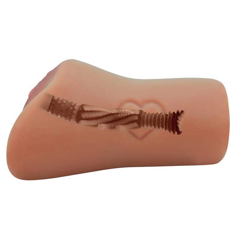 Crazy Bull - Scarlet Vagina Y Ano Diseño Con Un Corazón Natural