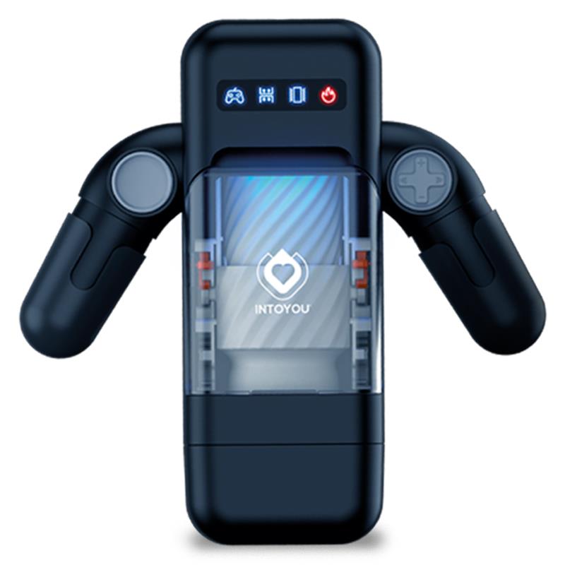 Elon Masturbador Inteligente Función Up And Down, Calor, Vibración Y Soporte Movil