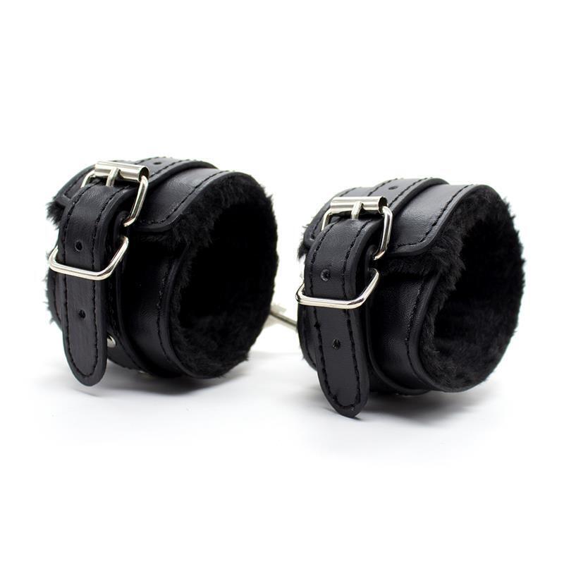 Esposas Con Forro Interior Ajustables Negro