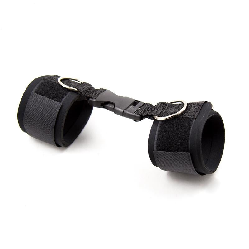 Esposas De Neopreno Con Velcro Negro