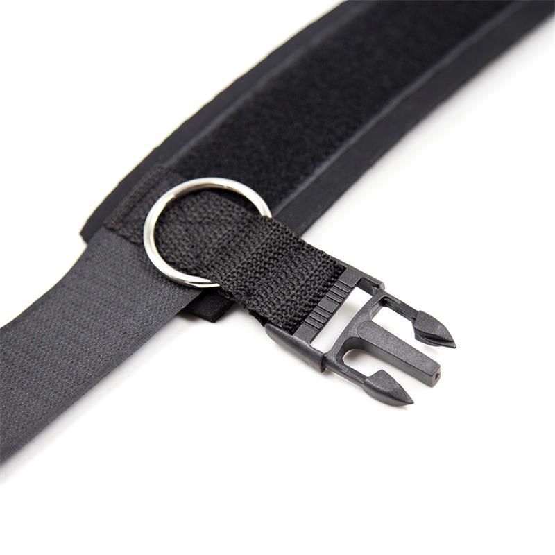 Esposas De Neopreno Para Tobillos Con Velcro Negro