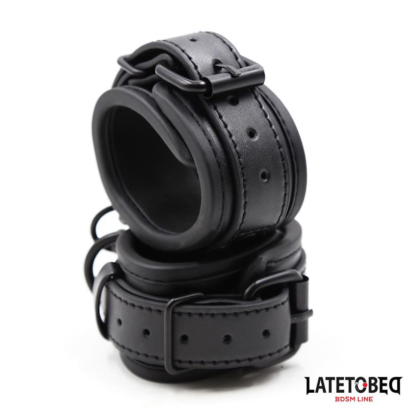 Esposas Neopreno Ajustables Negro