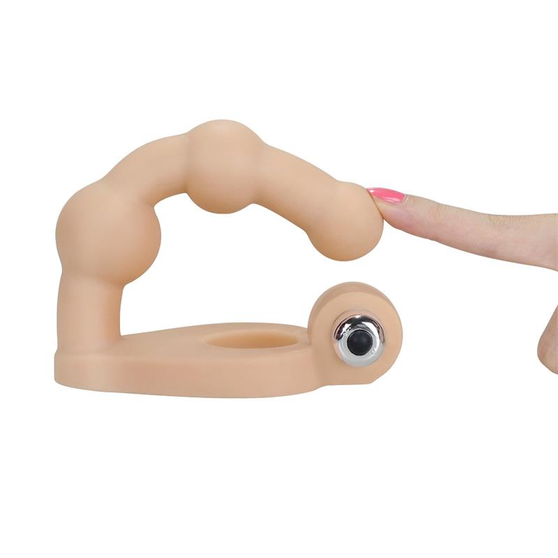 Estimulador Anal The Ultra Soft Bead 6 Con Vibración Natural
