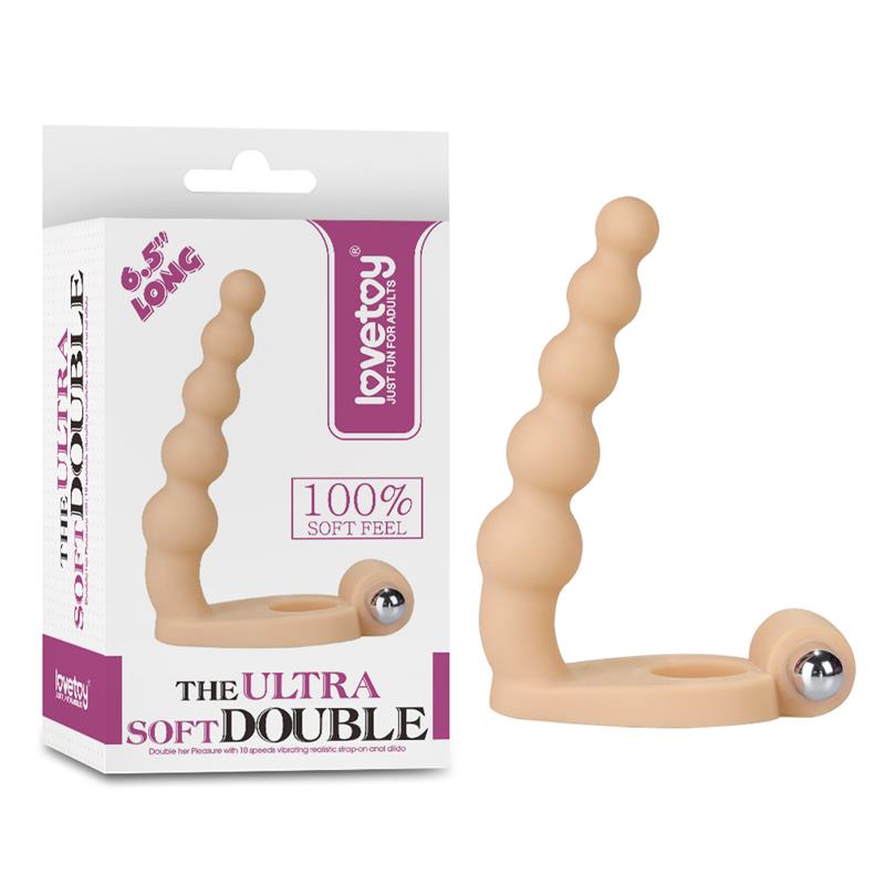 Estimulador Anal The Ultra Soft Bead 6.5 Con Vibración Natural