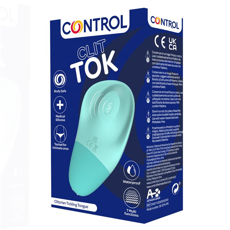 Control - Clit Tok Lengua Estimuladora De Clítoris Recargable