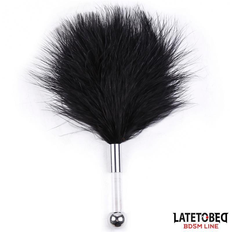Estimulador De Plumas Con Mango De Metal