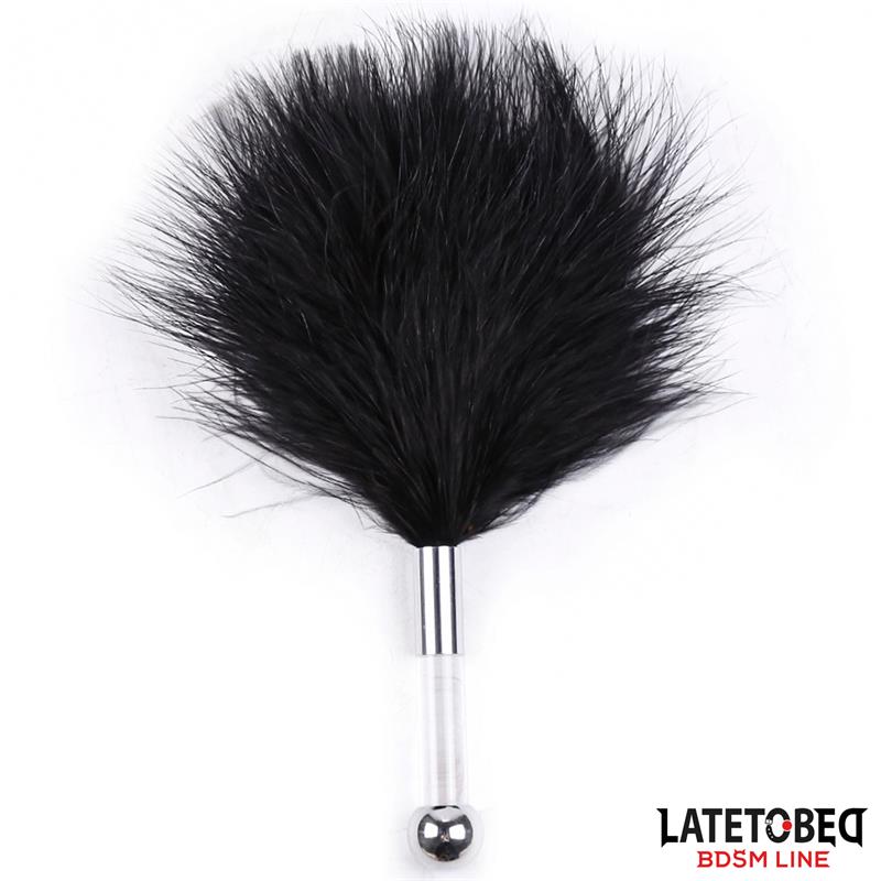 Estimulador De Plumas Con Mango De Metal