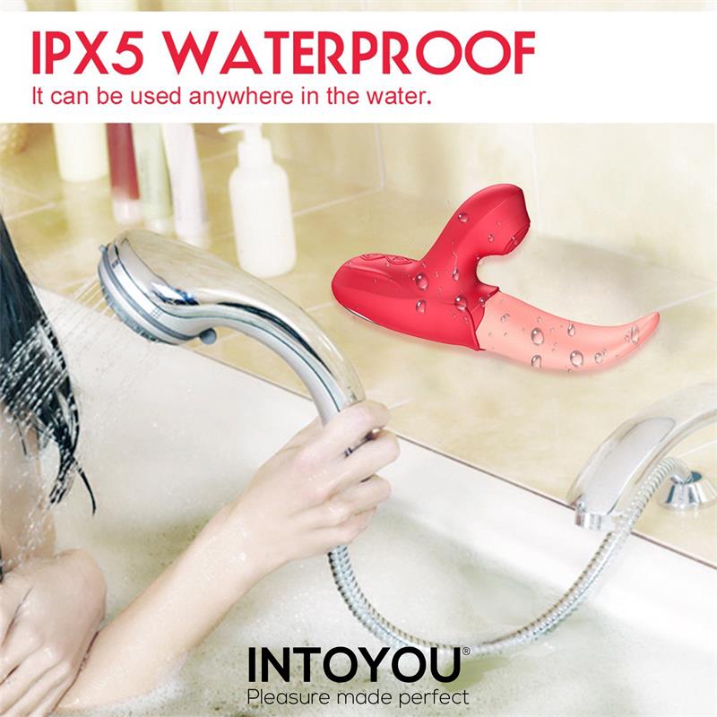 Estimulador Doble Con Lengua Y Pulsación