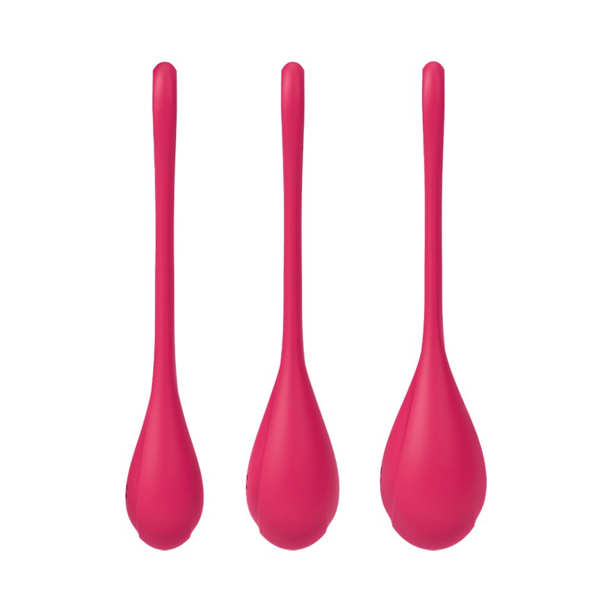 Satisfyer - Yoni Power 1 Kit De Entrenamiento Rojo