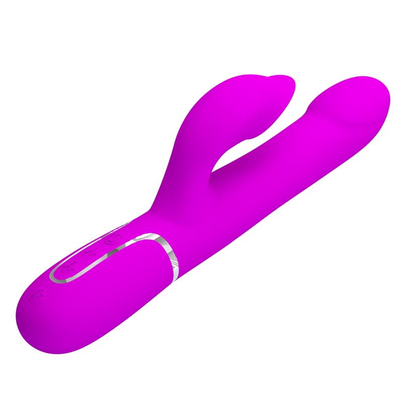 Pretty Love - Vibrador Rabbit Perlas Violeta