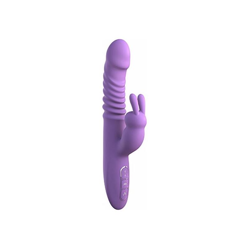 Fantasy For Her - Estimulador Clitoris Rabbit Con Funcion Calor Oscilacion Y Vibracion Violeta