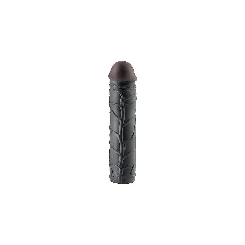 Fantasy X- Tensions - Mega 3 Extensión Negro Para El Pene