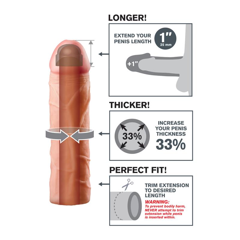 Fantasy X- Tensions - Perfect 1 Extensión Para El Pene