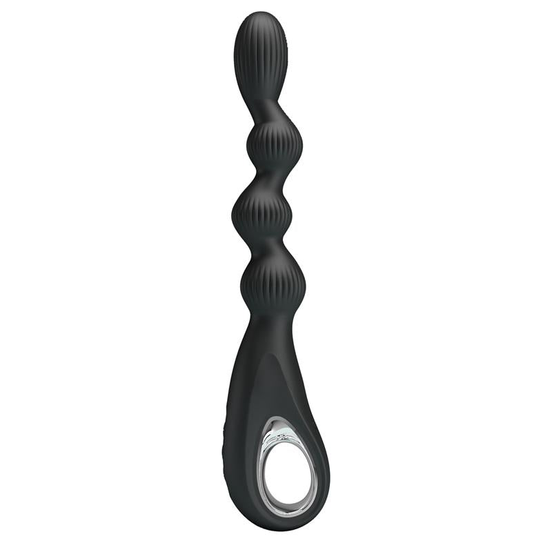 Pretty Love - Federer Vibrador Anal 12 Vibraciones Negro