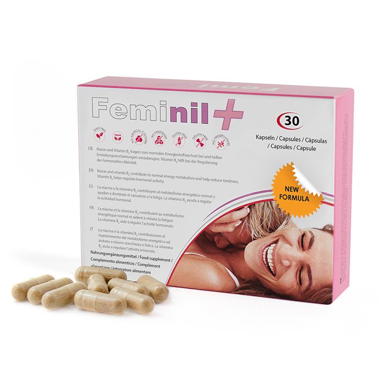 500 Cosmetics - Feminil+ Aumento Libido Sexual Femenino - 30 Capsulas