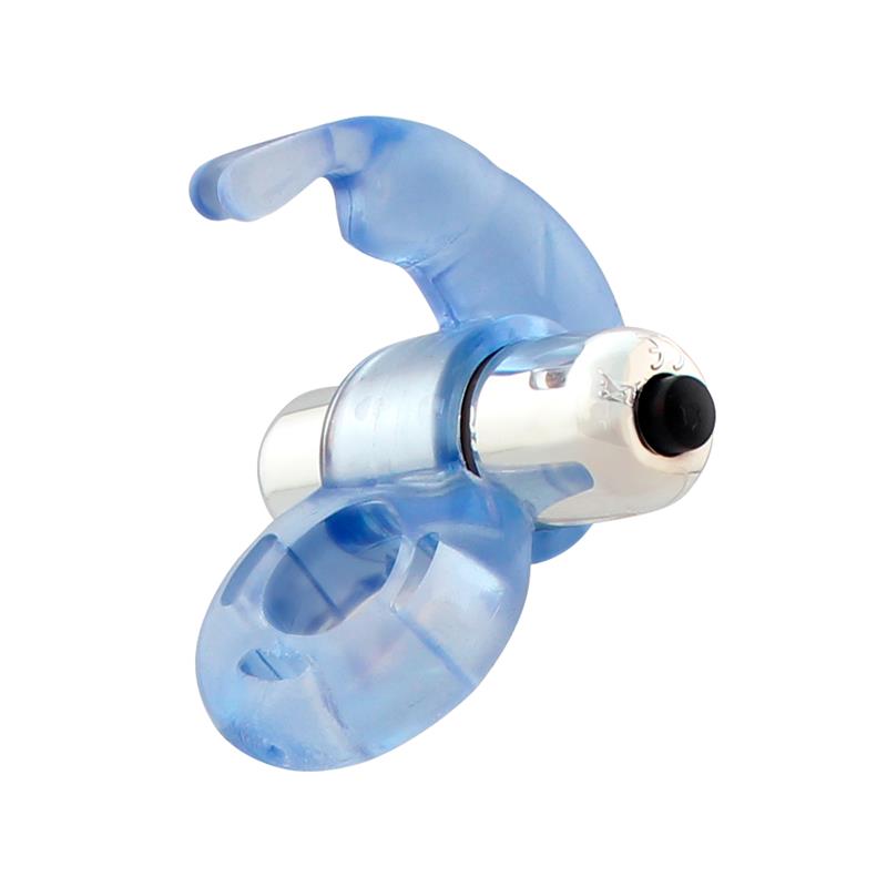 Anillo Vibrador Firey Con Conejito Azul