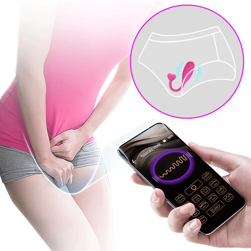 Huevo Vibrador Pretty Love Pescador Rosa Controlado Por App