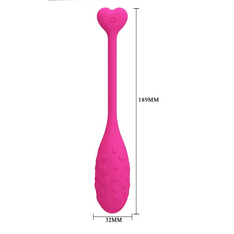 Huevo Vibrador Pretty Love Pescador Rosa Controlado Por App