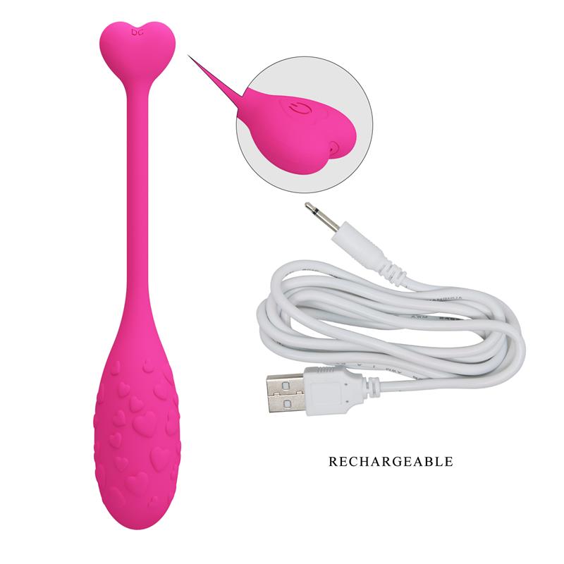 Huevo Vibrador Pretty Love Pescador Rosa Controlado Por App