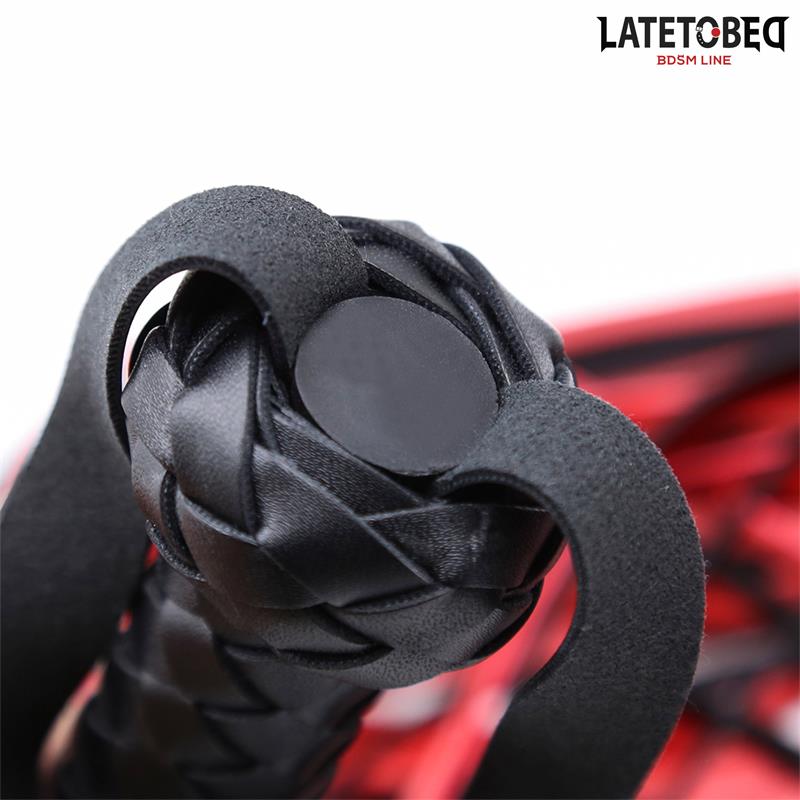 Flogger 65cm Negro Y Rojo