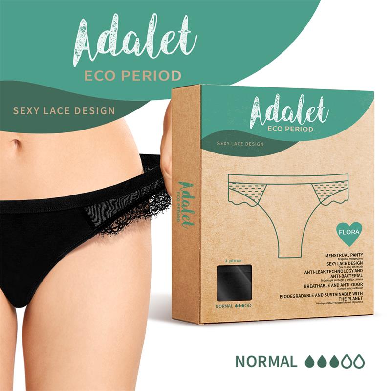 Flora Braguita Menstrual Absorción Normal Talla (Interno):S