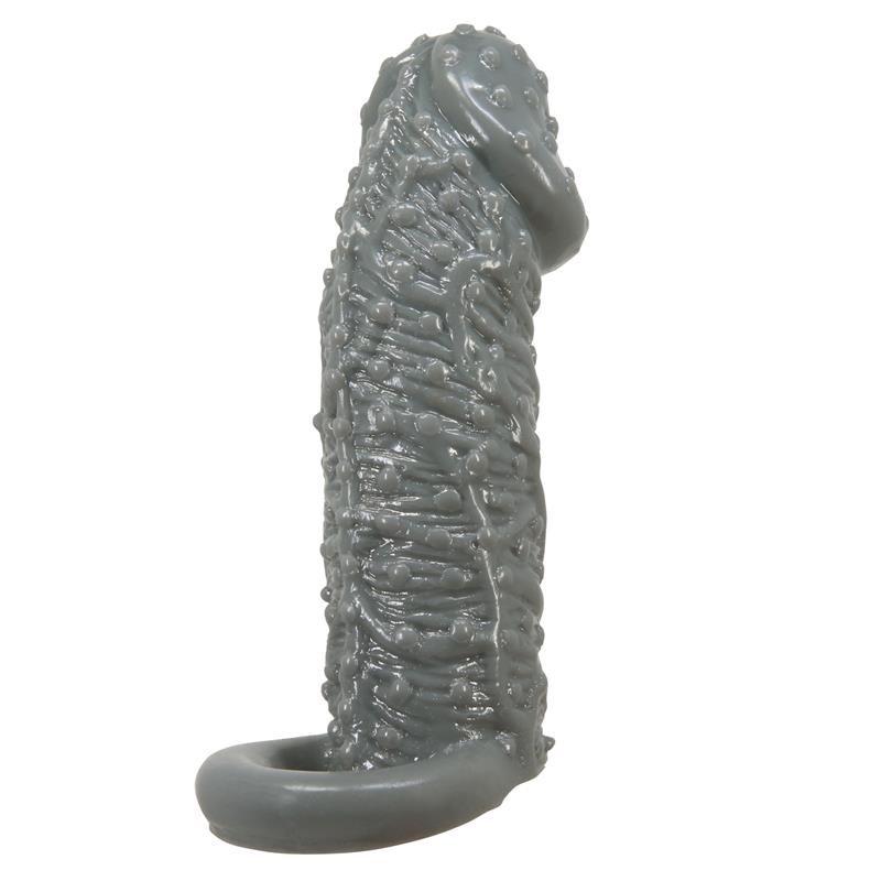 Pretty Love - Funda Realística Alargadora Y Retardante Para Pene Modelo 2 Gris