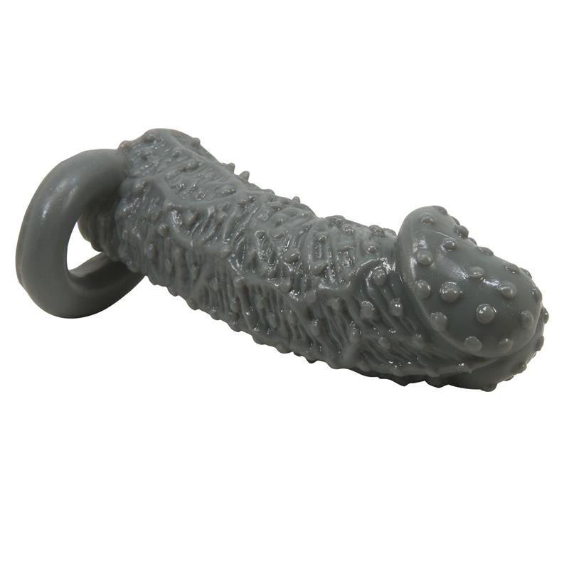 Pretty Love - Funda Realística Alargadora Y Retardante Para Pene Modelo 2 Gris