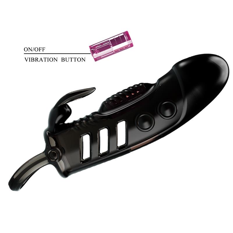 Pretty Love - Sloane Funda Pene Rabbit Negro