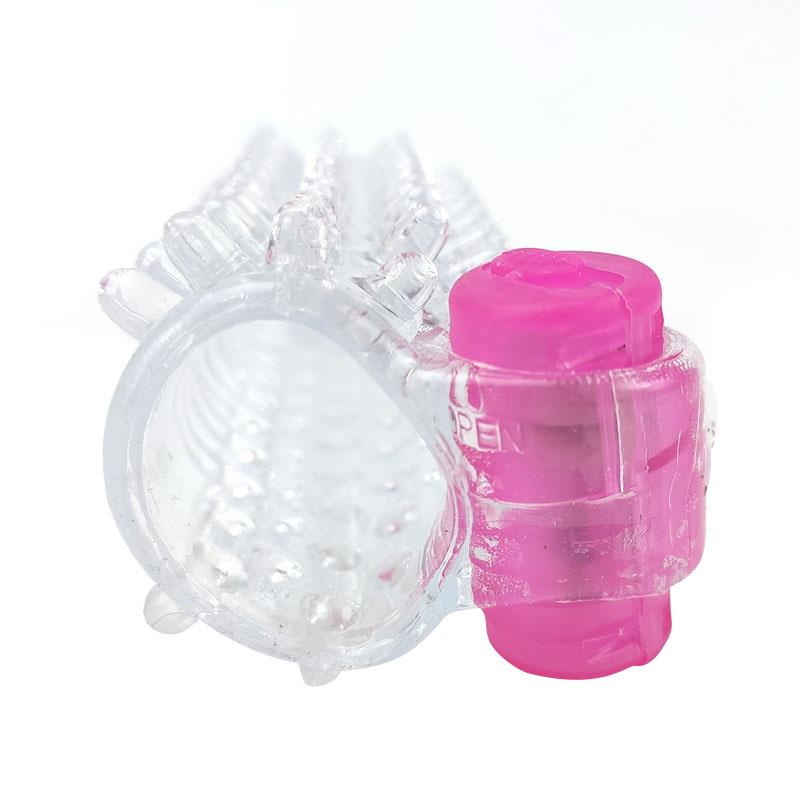 Funda Para El Pene Con Vibración Transparente