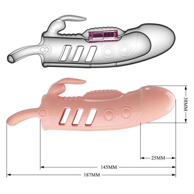 Pretty Love - Sloane Funda Pene Rabbit Natural