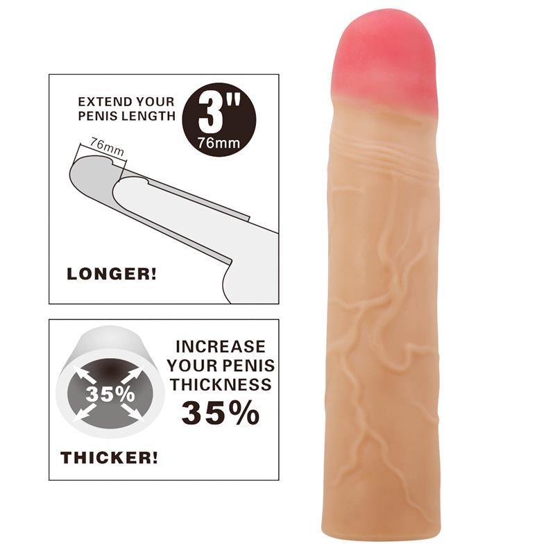 Pretty Love - Kylian Funda De Pene Extensora Natural