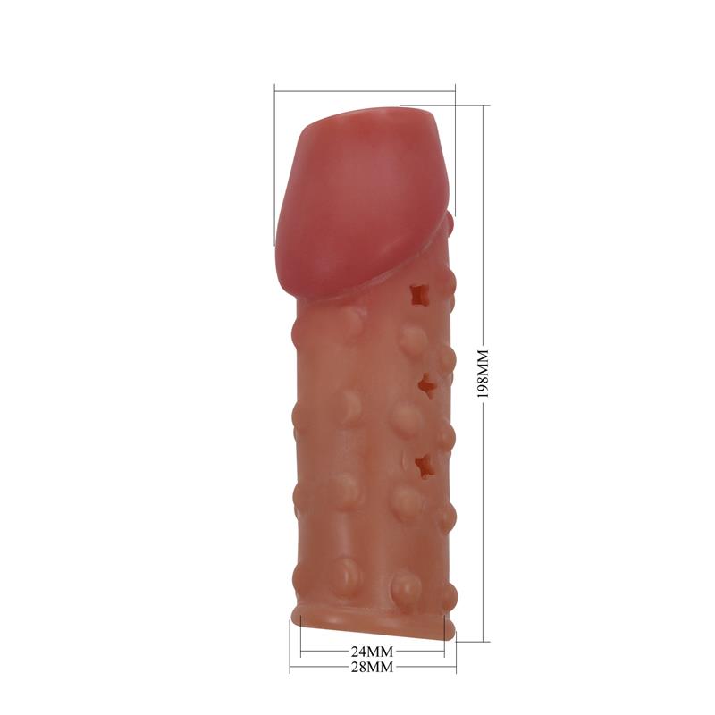 Pretty Love - Funda Para Pene Apretada Y Voluminizadora Natural