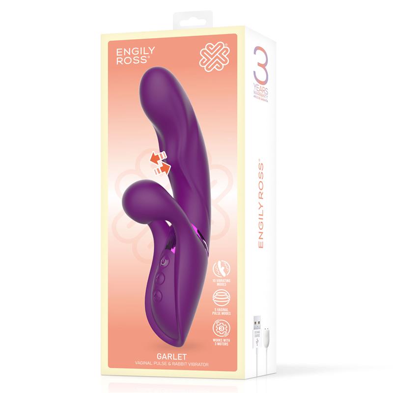 Vibrador Garlet Con Bola De Pulsación 3 Motores