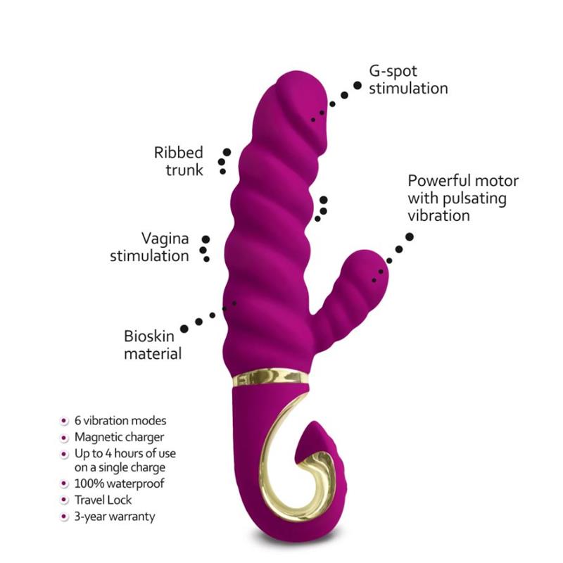G-Vibe - Fun Toys Vibrador Rabbit Gcandy Sweet Raspberry