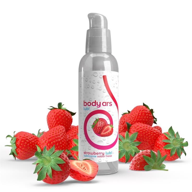 Lubricante Sabor Fresa Body Ars Gel 150 Ml