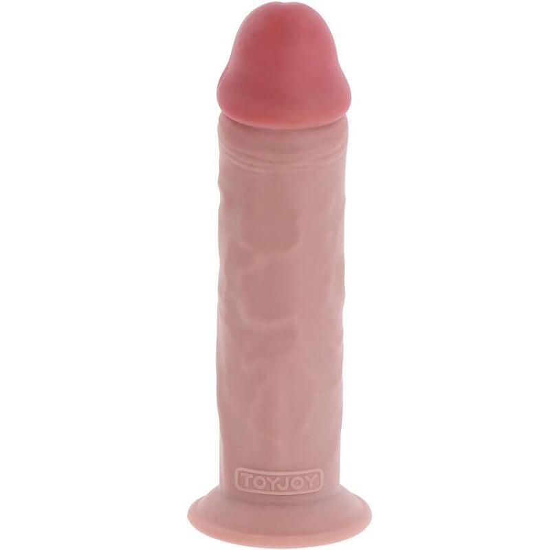 Get Real - Dildo Deluxe Dong Grueso De Doble Densidad Tpe 25.5 Cm