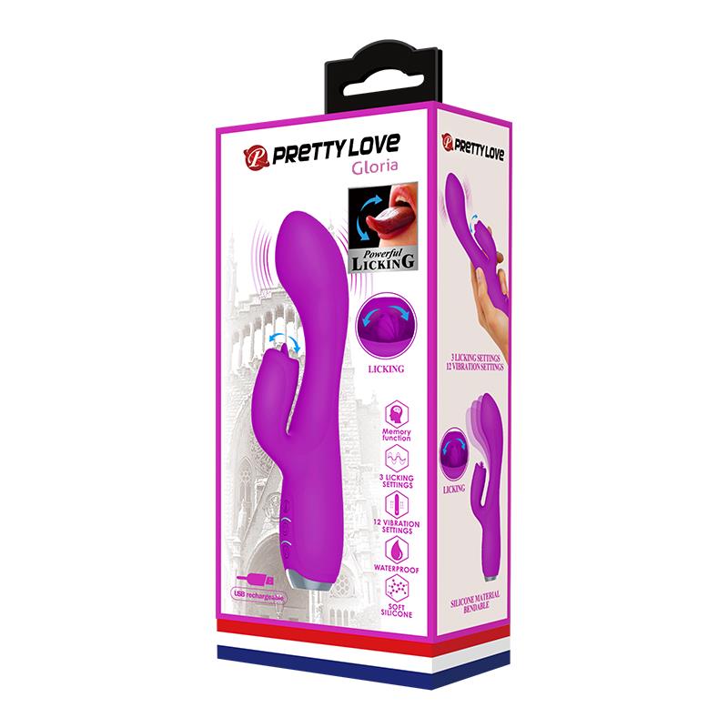 Vibrador Doreen Con Lengua Usb