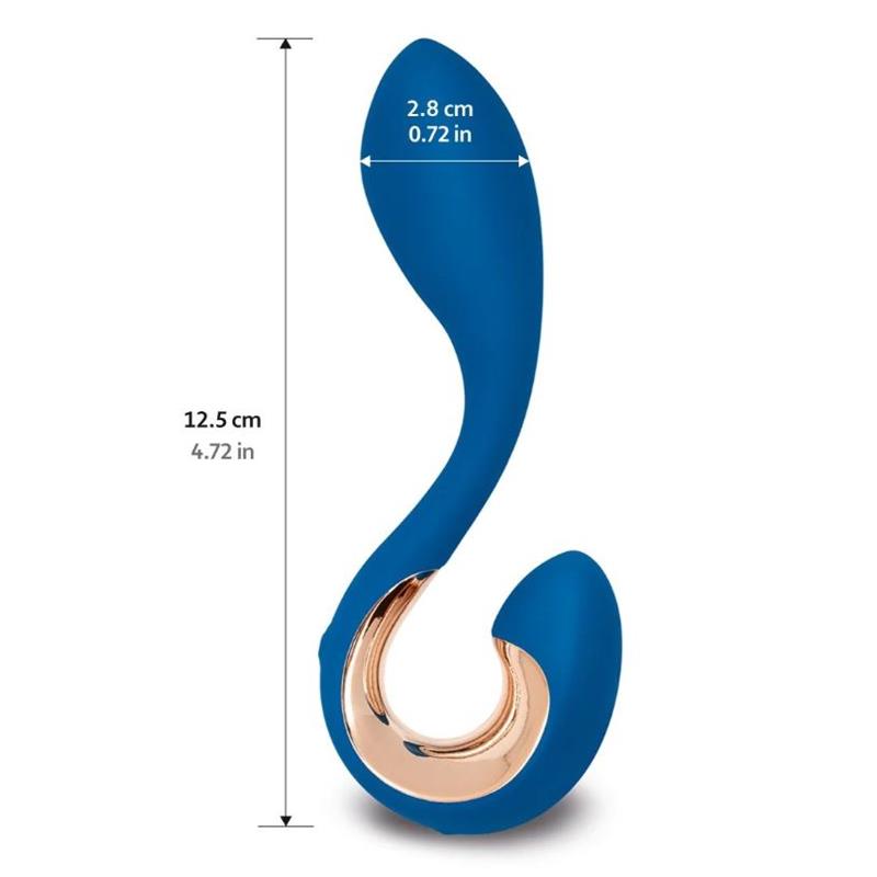 G-Vibe - Gpop 2 Vibrador Punto G Y P Azul Indigo