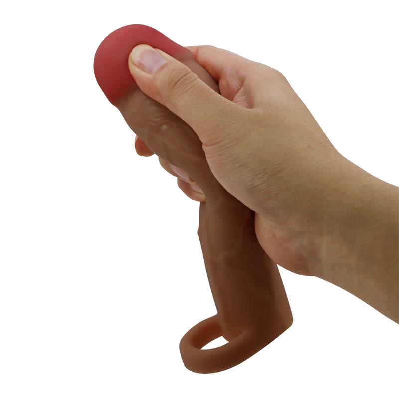 Pretty Love - Hani Funda Para Pene Con Extensión De 5 Cm Mulato